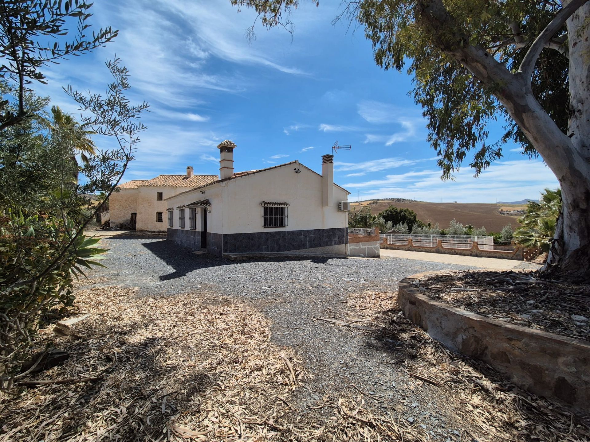 Exterior view of Country house for sale in Álora  with Air Conditioner, Heating and Private garden