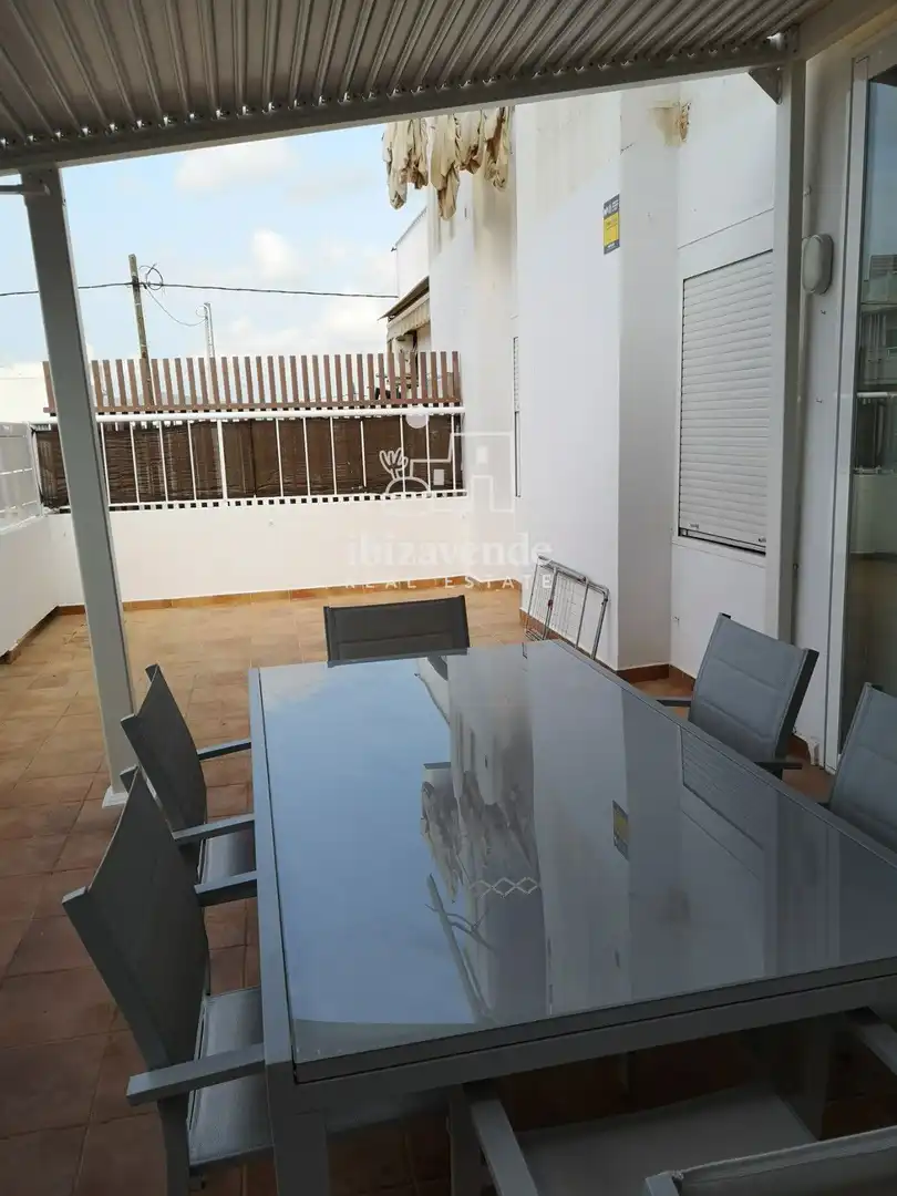 Terrassa de Pis de lloguer en Eivissa amb Aire condicionat, Calefacció i Terrassa