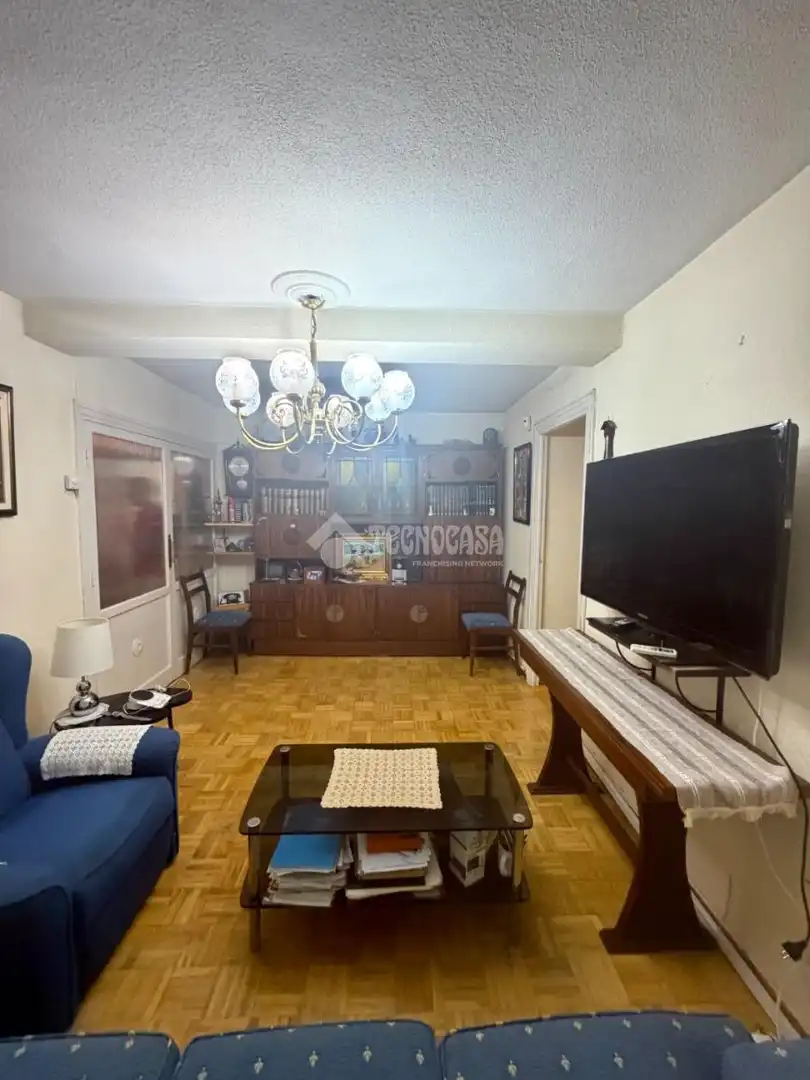 Sala de estar de Piso en venta en Madrid con Aire acondicionado y Terraza