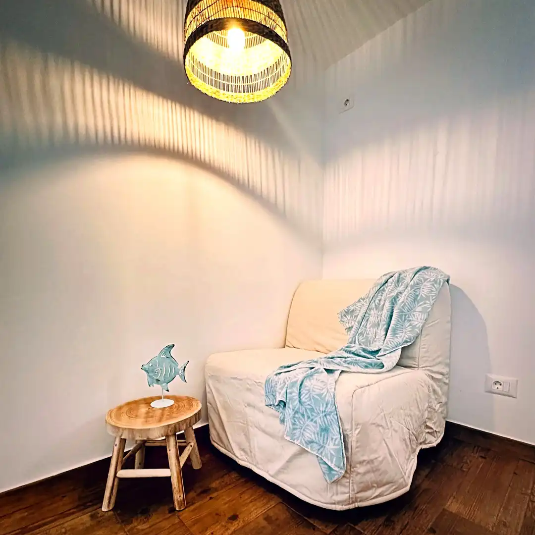 Sala de estar de Casa adosada en venta en Santa Lucía de Tirajana con Terraza, Amueblado y Balcón