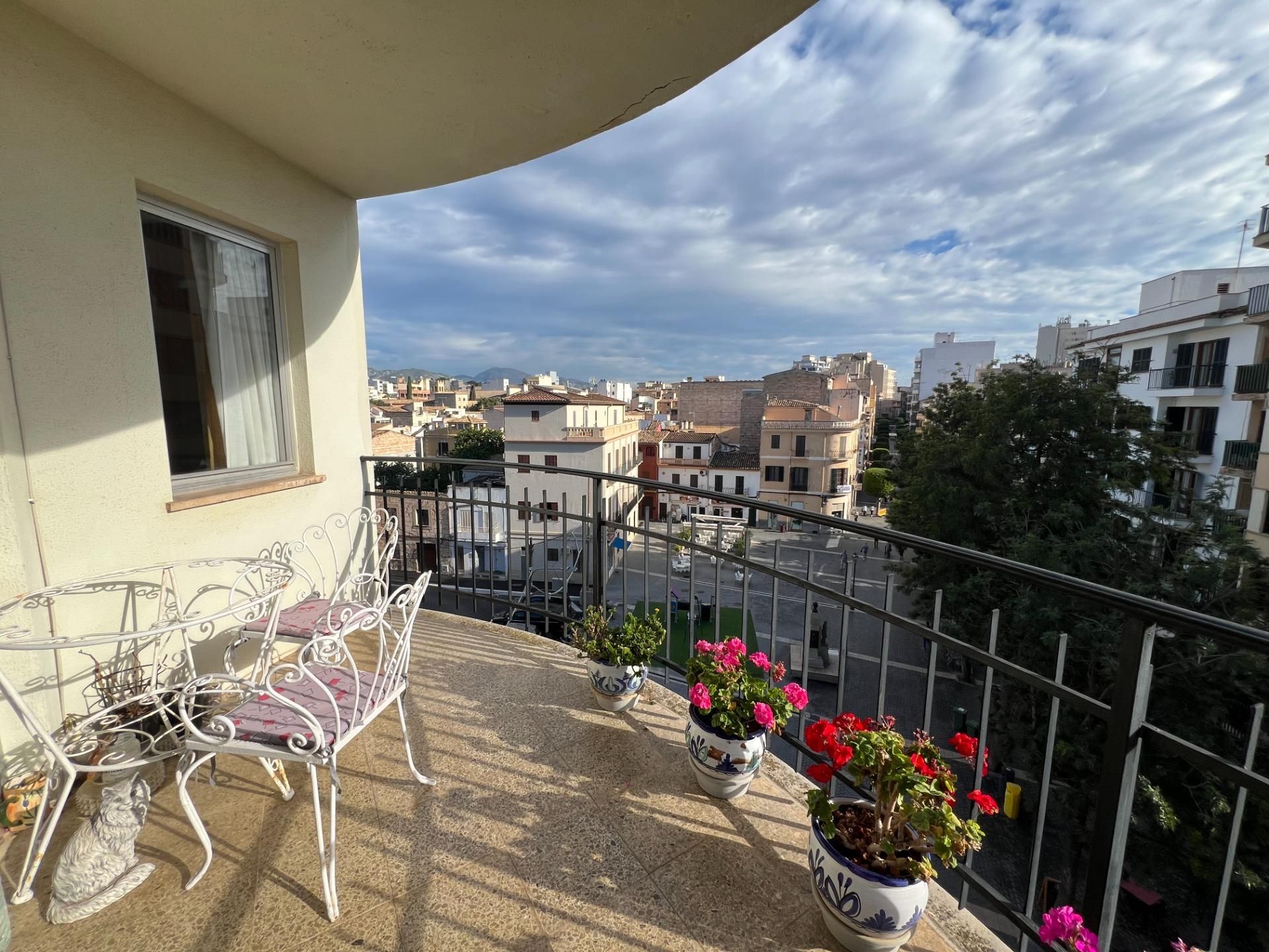 Balcony of Flat for sale in Inca  with Air Conditioner and Balcony