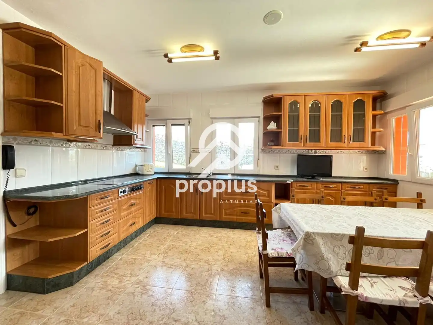 Kitchen of Houses for sale in Llanes  with Heating, Private garden and Terrace