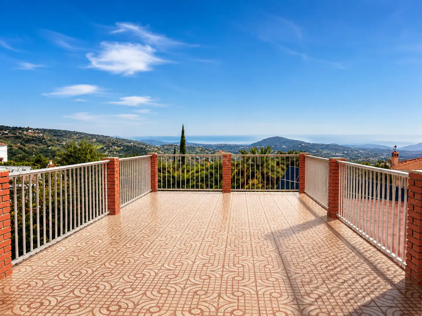 Terraza de Casa o chalet en venta en Alhaurín El Grande con Jardín privado, Trastero y Piscina