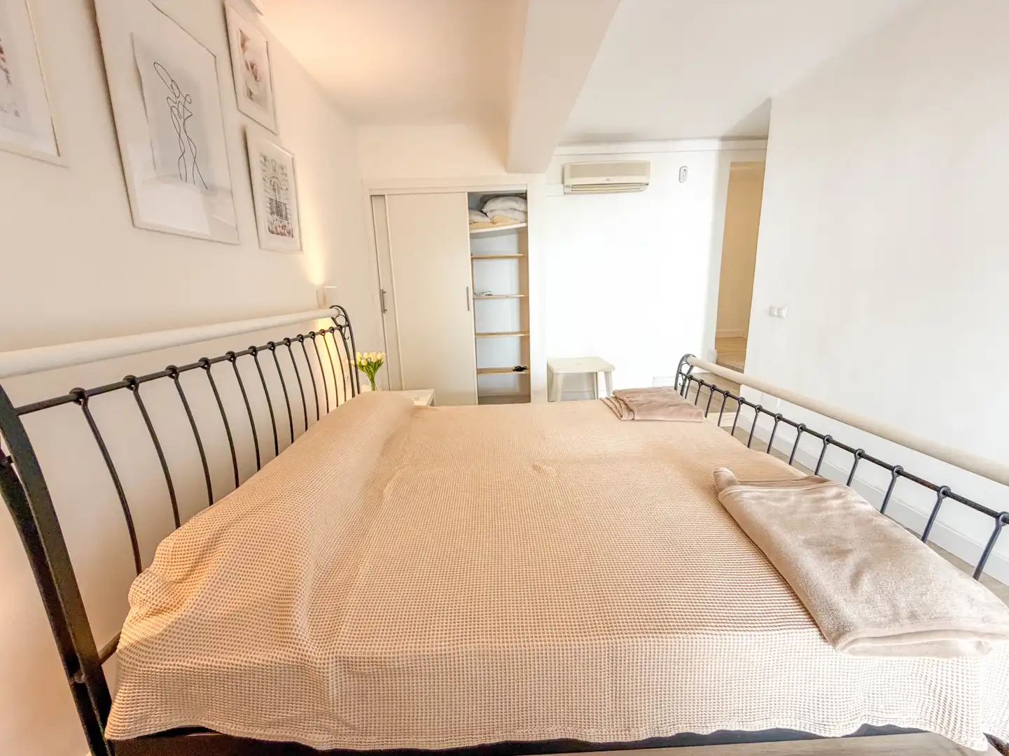 Bedroom of Flat for sale in Alcúdia  with Air Conditioner, Terrace and Storage room
