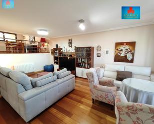 Living room of Single-family semi-detached for sale in Ávila Capital  with Heating, Private garden and Terrace