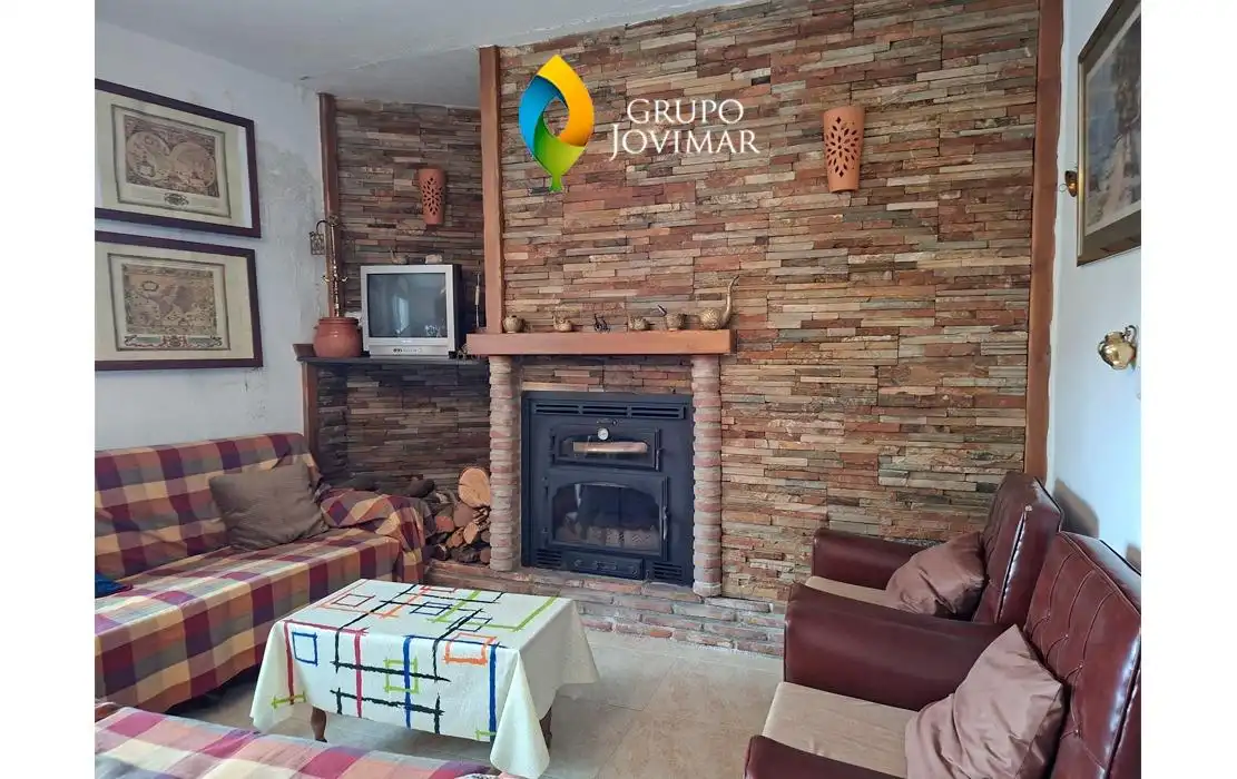 Sala de estar de Casa o chalet en venta en Purullena con Jardín privado, Terraza y Amueblado