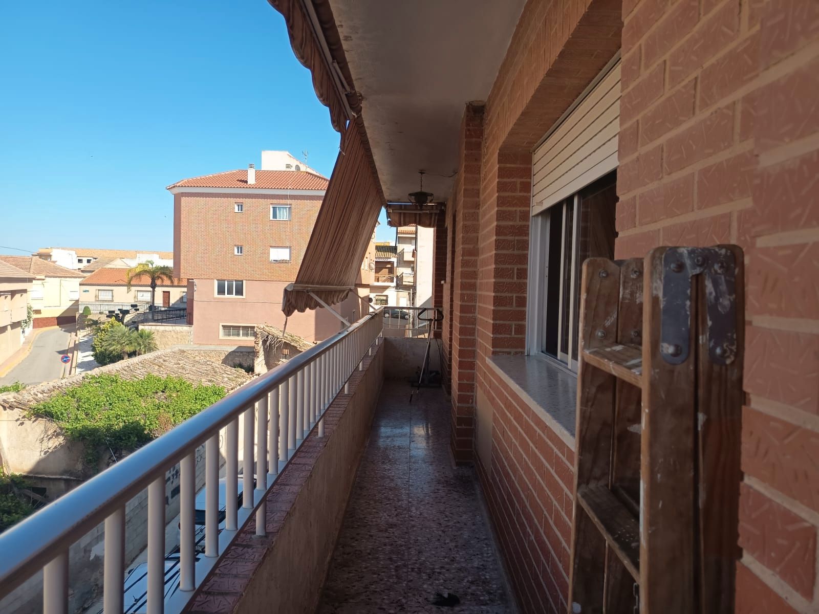 Exterior view of Flat for sale in Fuente Álamo de Murcia  with Air Conditioner, Terrace and Furnished