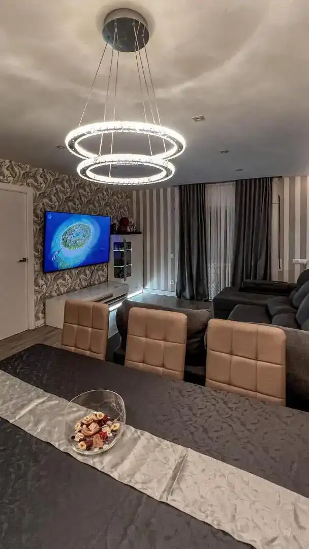 Wohnzimmer von Wohnung zum Verkauf in Mataró mit Klimaanlage und Balkon