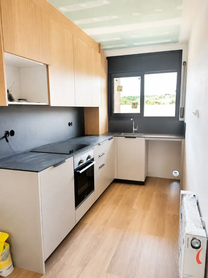 Kitchen of Detached homes for sale in Riudarenes  with Heating, Private garden and Parquet flooring