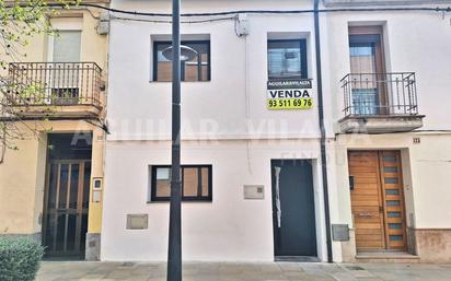 Exterior view of Single-family semi-detached for sale in La Roca del Vallès  with Air Conditioner, Heating and Terrace
