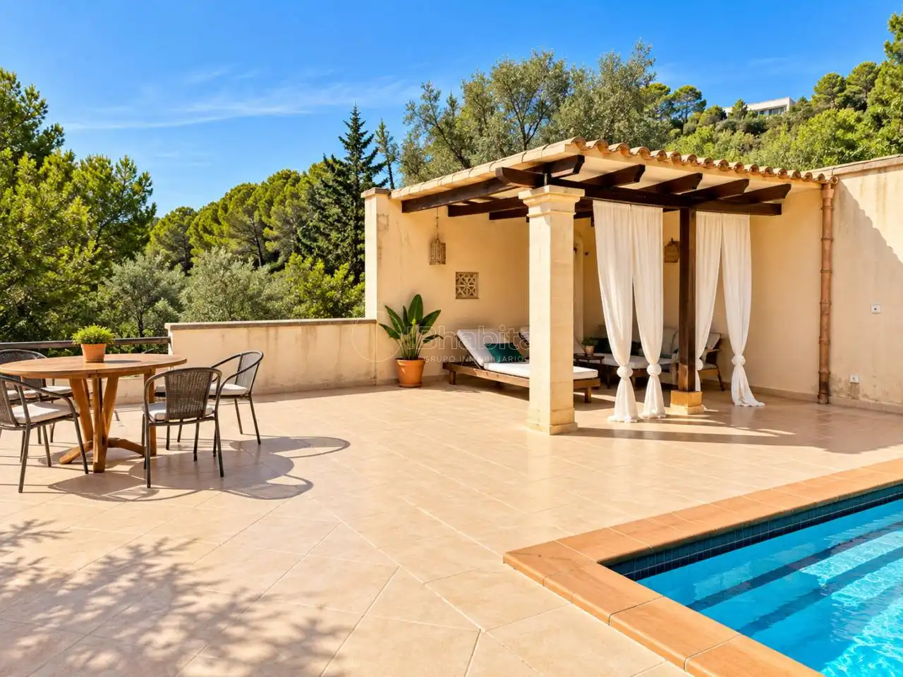 Casa rústica amb piscina en venda a Selva, imagen 31