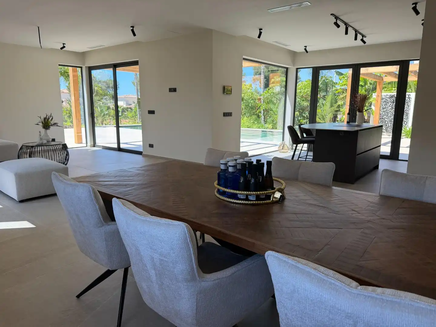 Dining room of Houses for sale in Jávea / Xàbia  with Air Conditioner, Private garden and Terrace