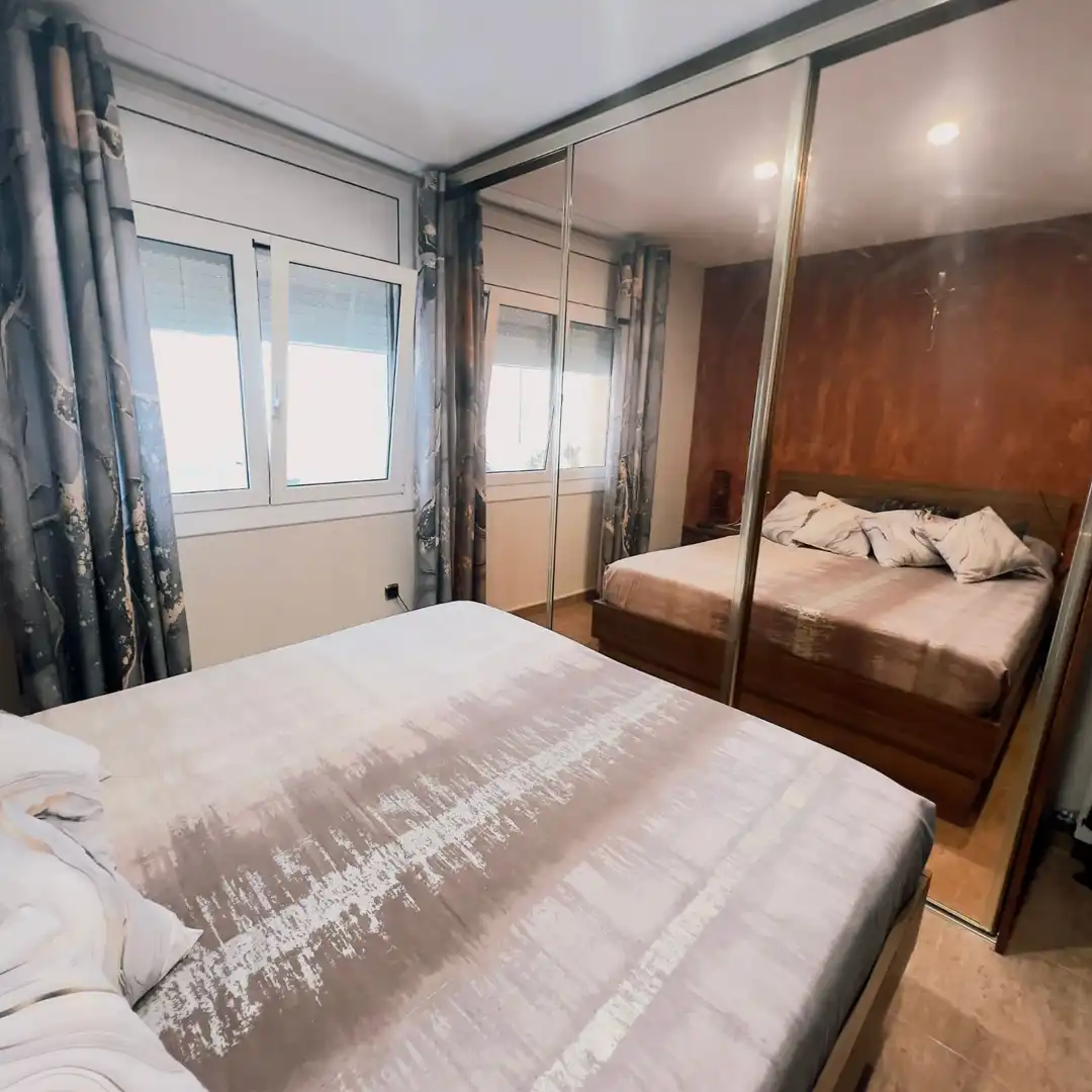 Bedroom of Flat for sale in Santa Margarida de Montbui  with Heating and Furnished