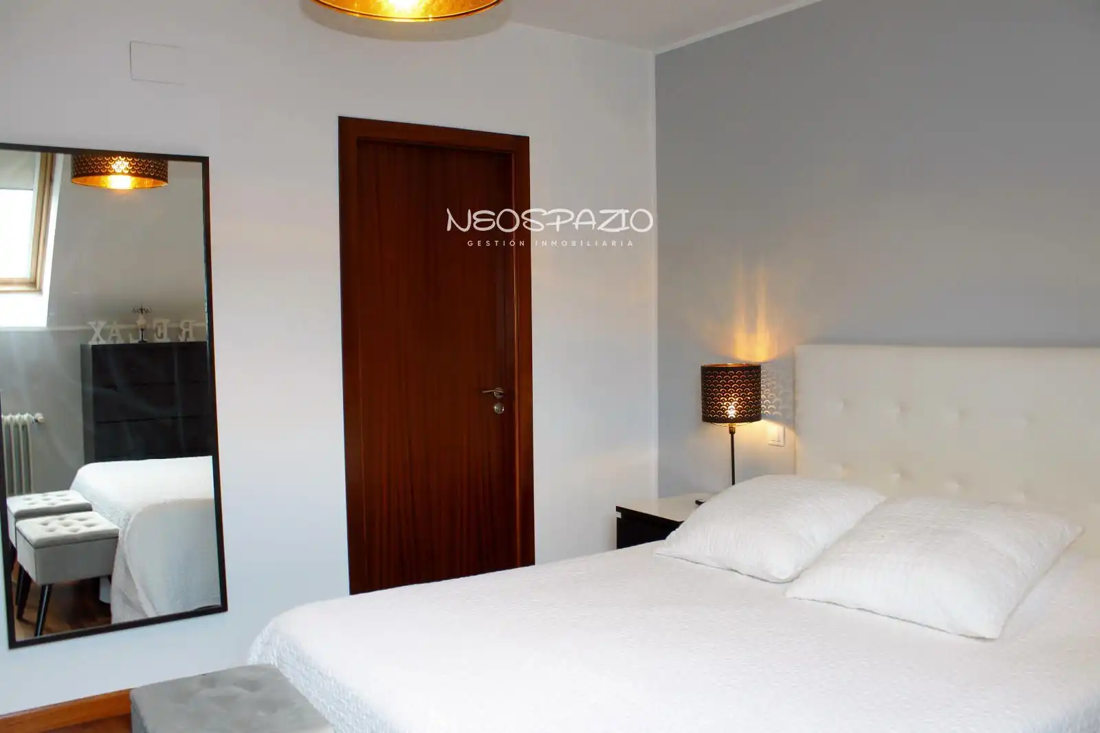 Bedroom of Duplexes for sale in Lugo  with Heating, Parquet flooring and Terrace