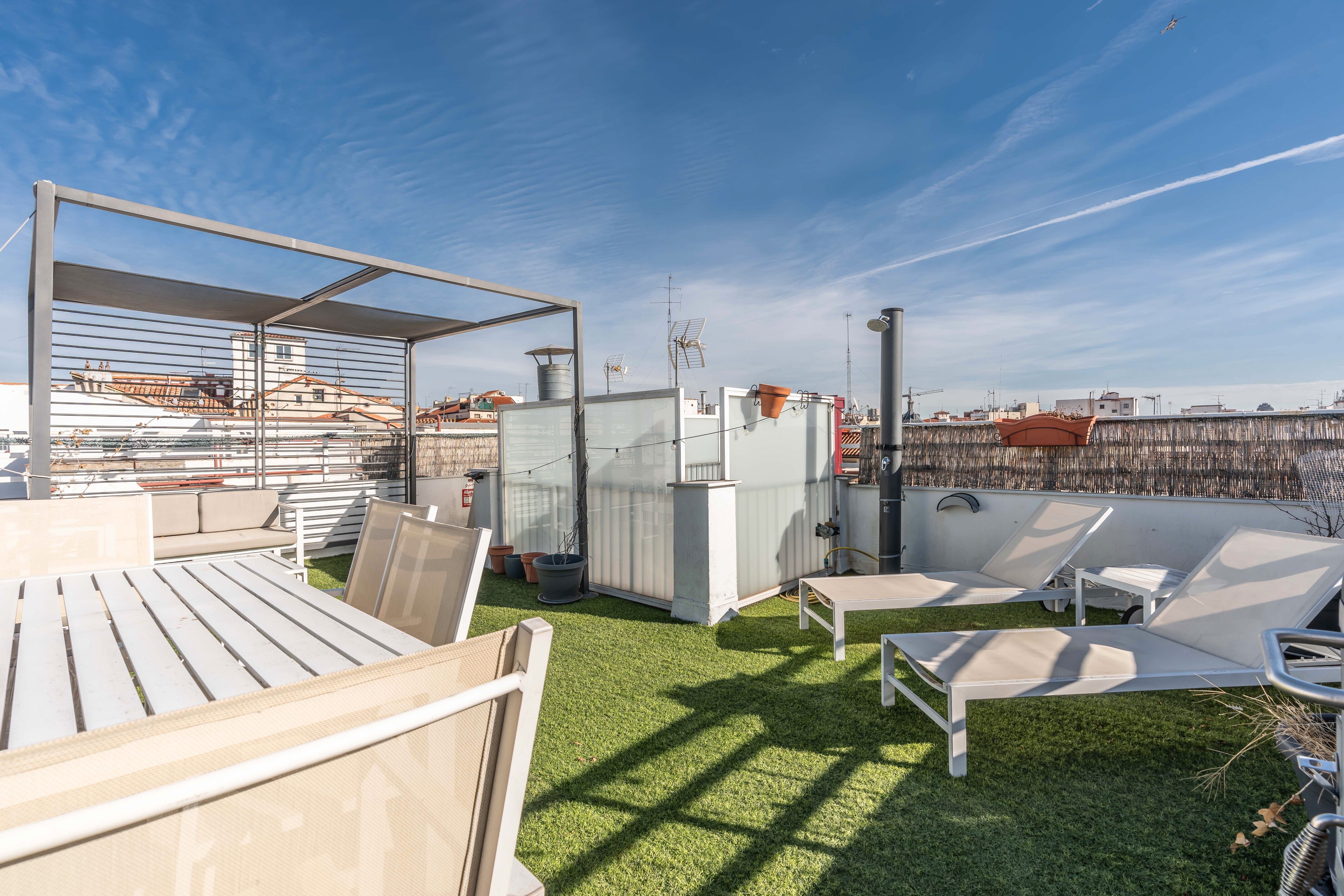 Terrace of Duplex for sale in  Madrid Capital  with Air Conditioner, Heating and Terrace