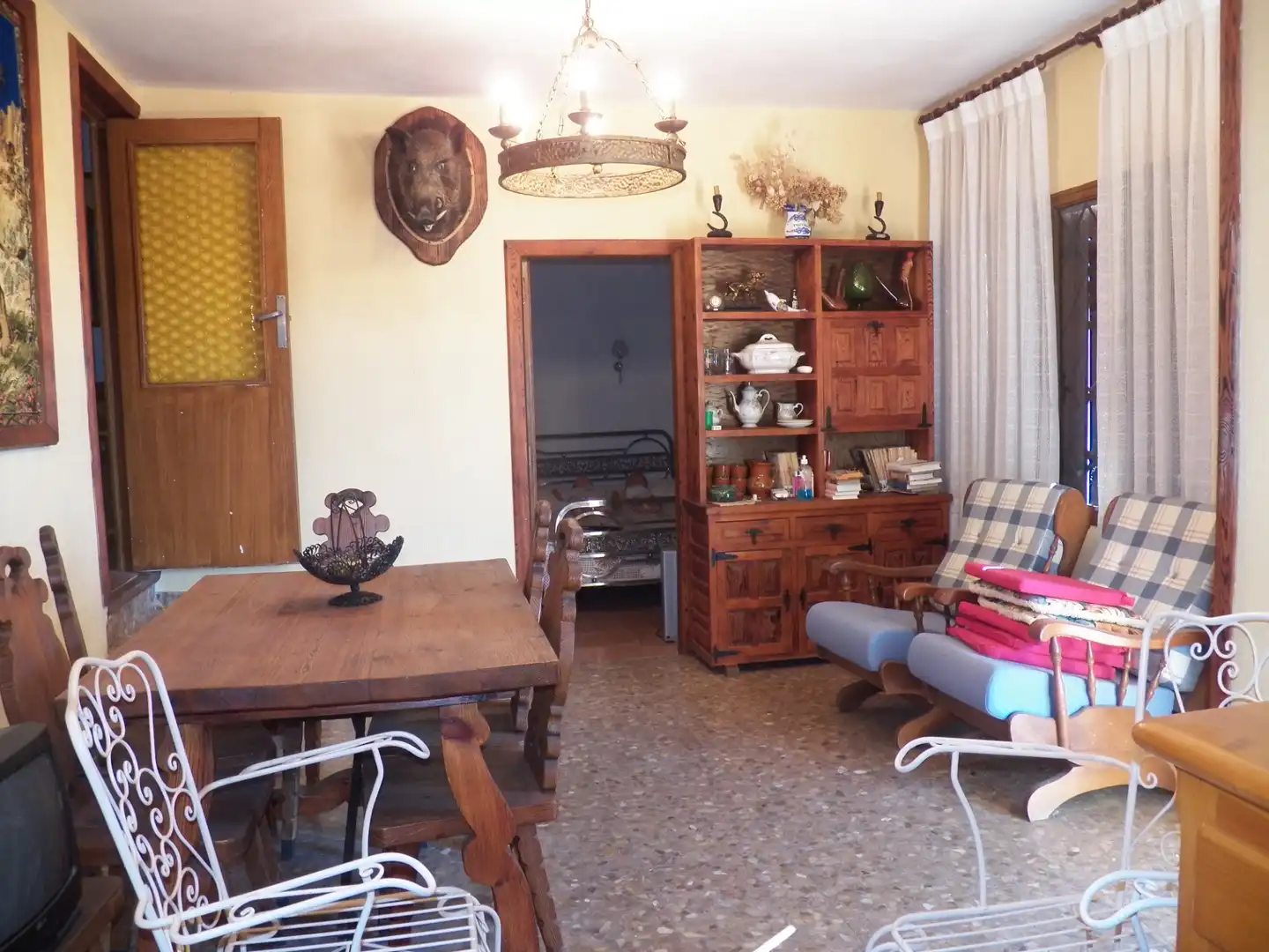 Dining room of Detached homes for sale in Miraflores de la Sierra  with Private garden and Swimming Pool