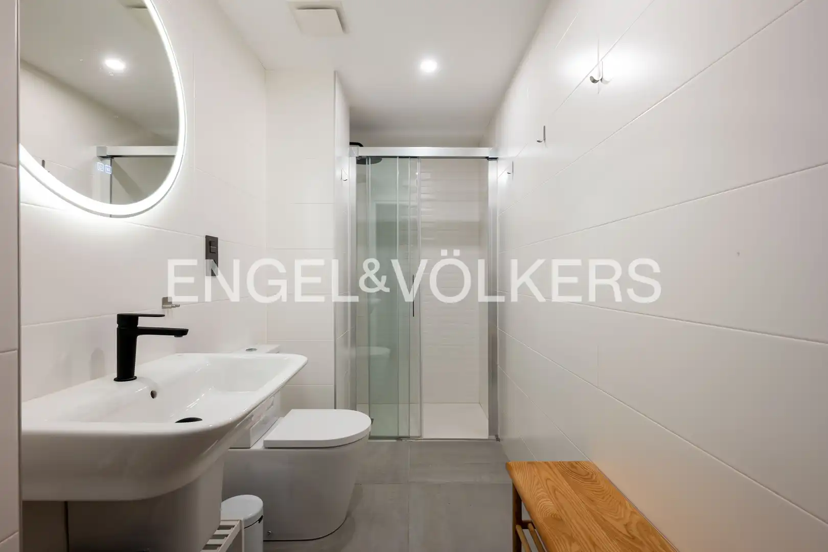 Badezimmer von Maisonette zum Verkauf in Donostia - San Sebastián  mit Klimaanlage, Heizung und Terrasse