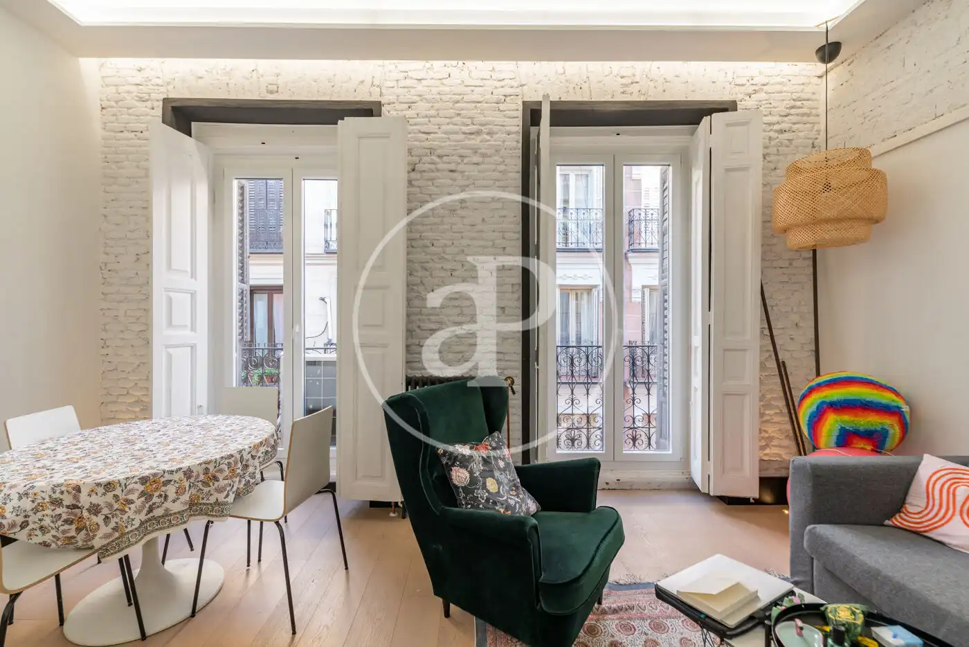 Sala d'estar de Pis de lloguer en Madrid amb Aire condicionat, Calefacció i Traster
