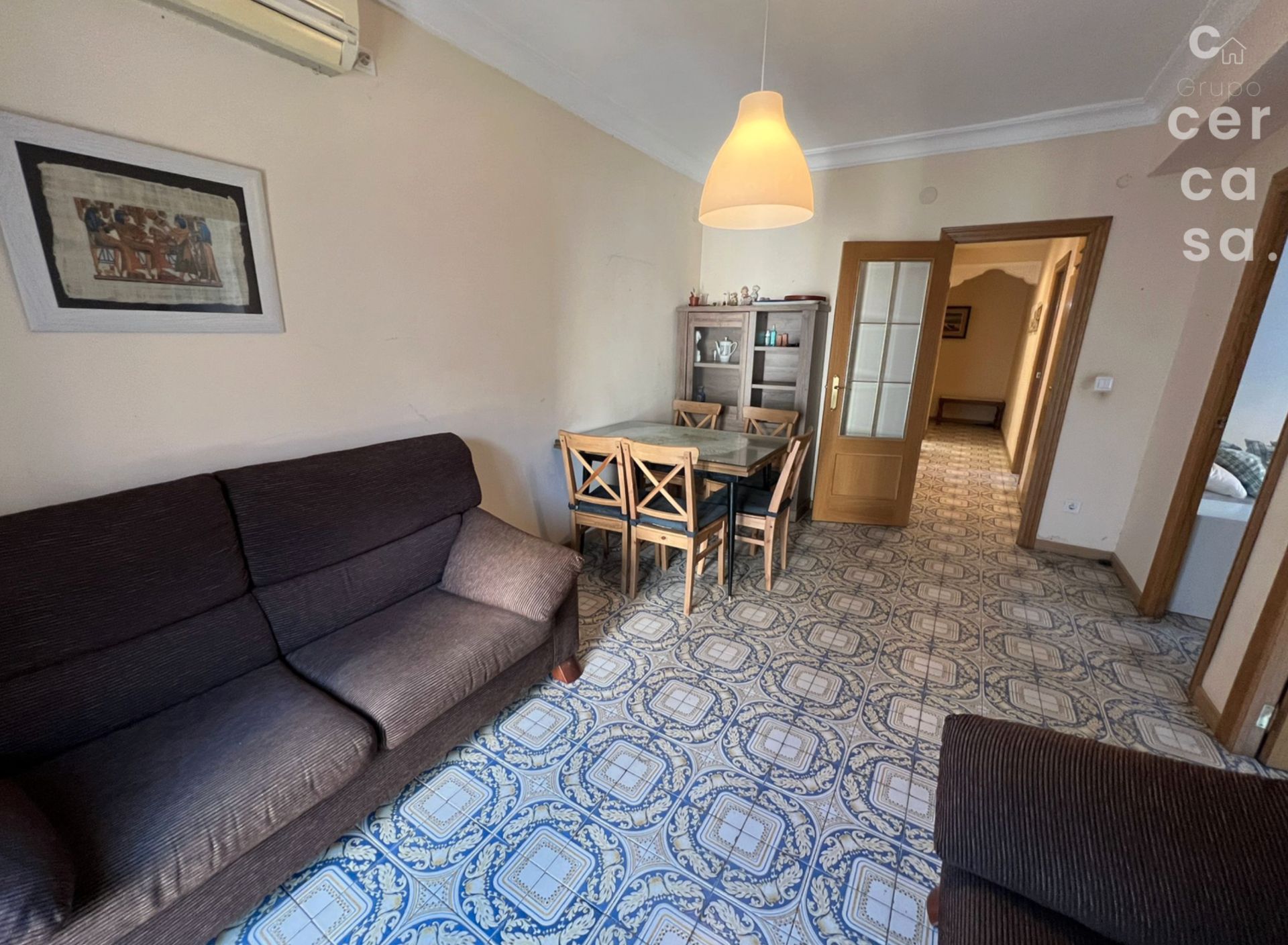 Living room of Flat for sale in  Valencia Capital  with Balcony