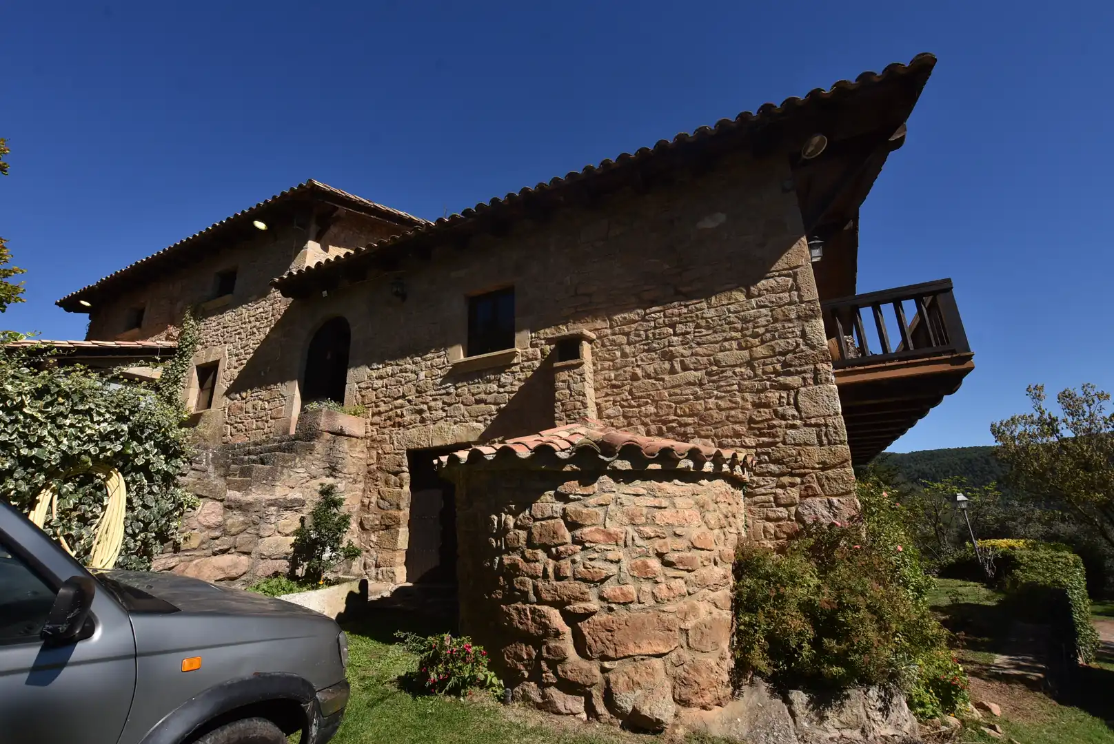 Vista exterior de Finca rústica en venta en Lleida con Calefacción, Jardín privado y Terraza