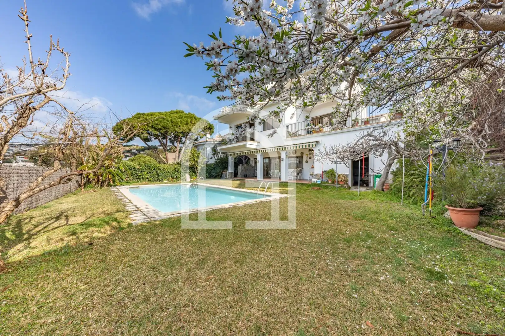 Jardín de Casa o chalet en venta en Teià con Calefacción, Jardín privado y Terraza