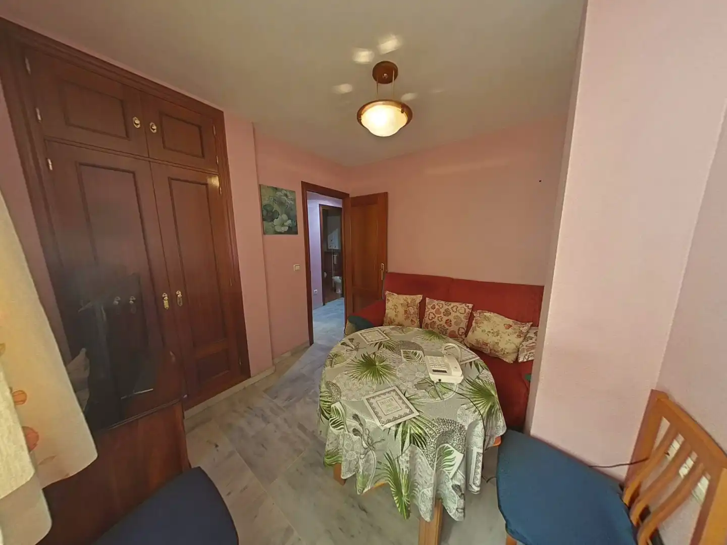 Bedroom of Flat for sale in Málaga  with Air Conditioner, Furnished and Balcony