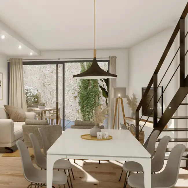 Comedor de Dúplex en venta en Sant Feliu de Guíxols con Aire acondicionado, Calefacción y Parquet