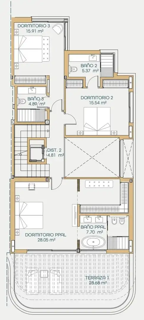 Wohnung mit Pool zum Verkauf in Las Chapas - El Rosario, imagen 4