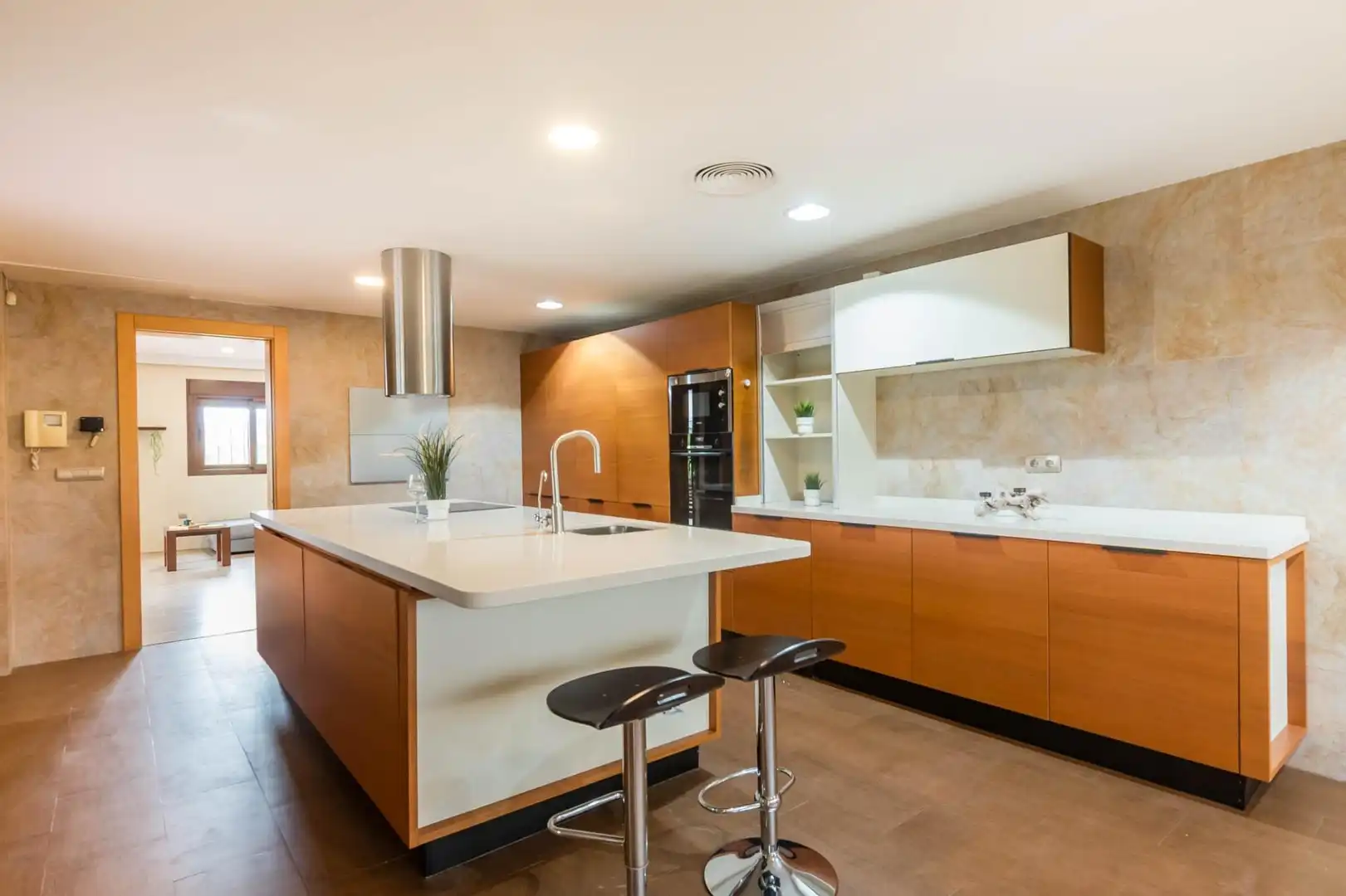 Cocina de Casa o chalet en venta en Murcia con Aire acondicionado, Calefacción y Jardín privado