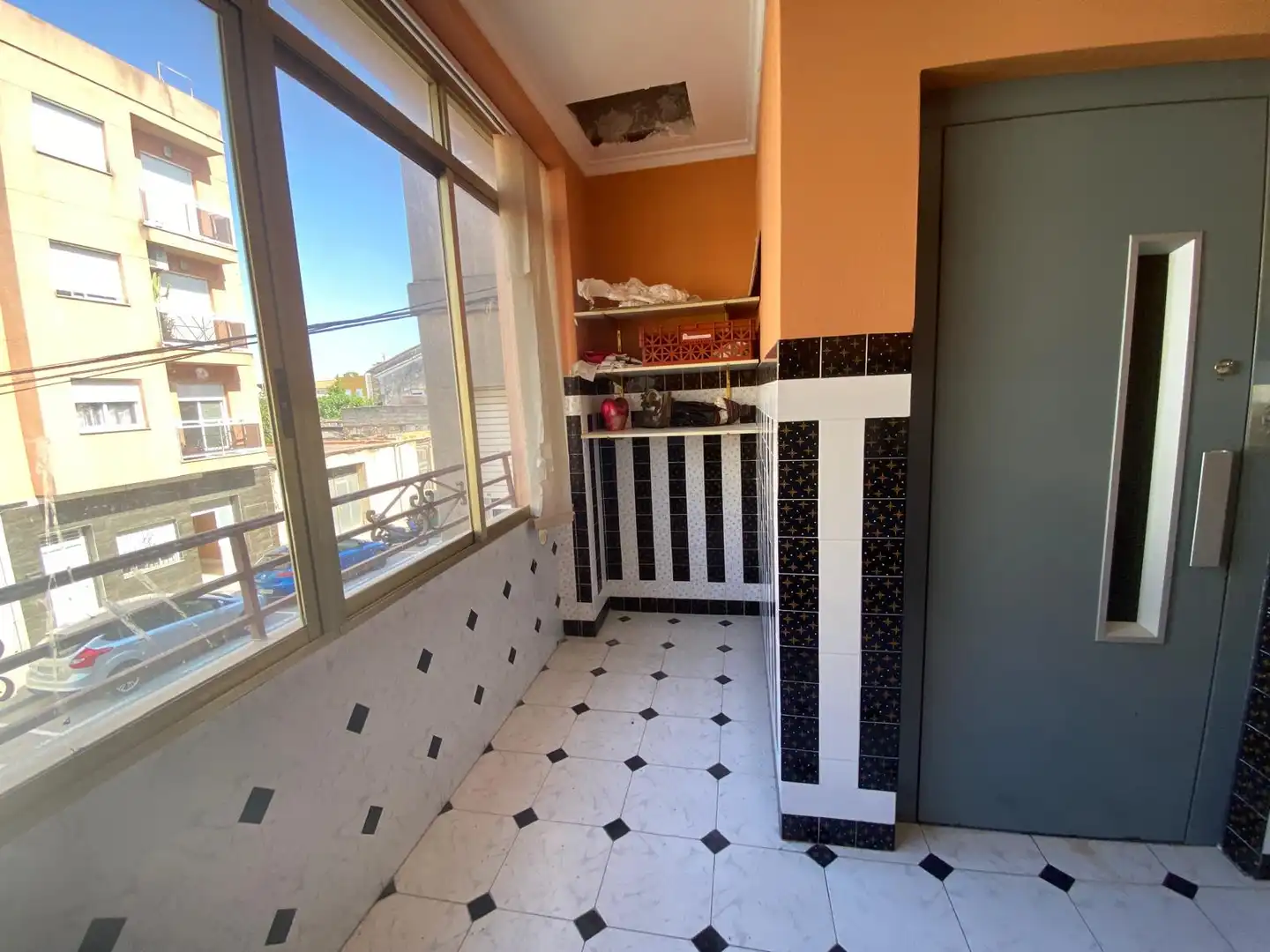 Terrasse von Wohnung zum Verkauf in Rafelcofer mit Klimaanlage, Terrasse und Abstellraum