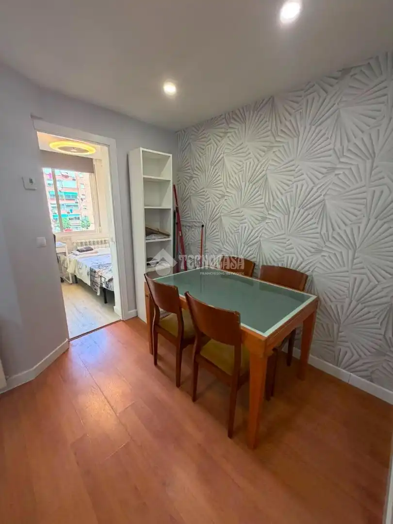 Dining room of Flat for rent in Getafe  with Air Conditioner, Heating and Furnished