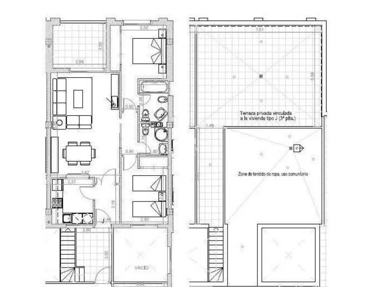 Dachboden zum Verkauf in Orihuela mit Klimaanlage, Terrasse und Möbliert