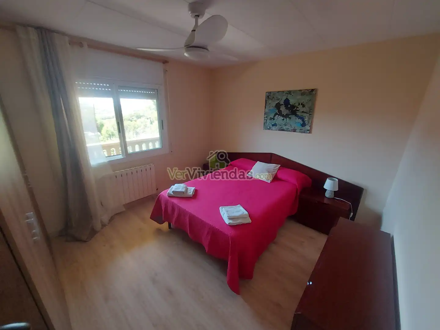 Dormitori de Casa o xalet en venda en Olivella amb Calefacció, Jardí privat i Parquet