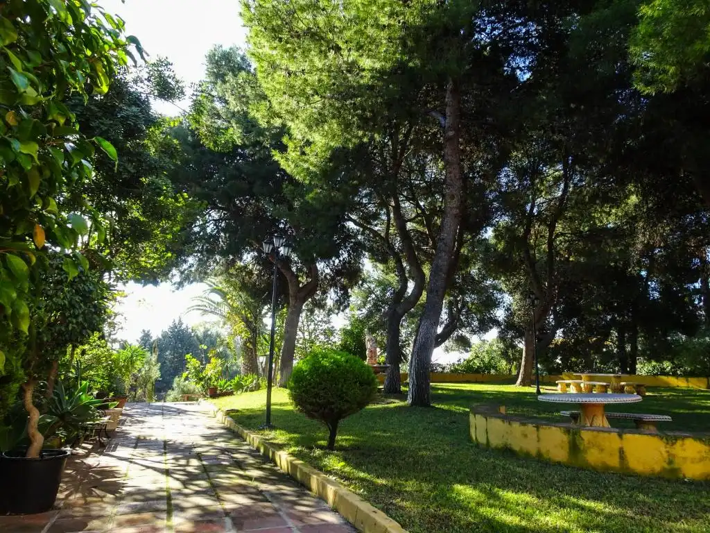 Jardín de Apartamento de alquiler en Torremolinos con Aire acondicionado, Calefacción y Terraza