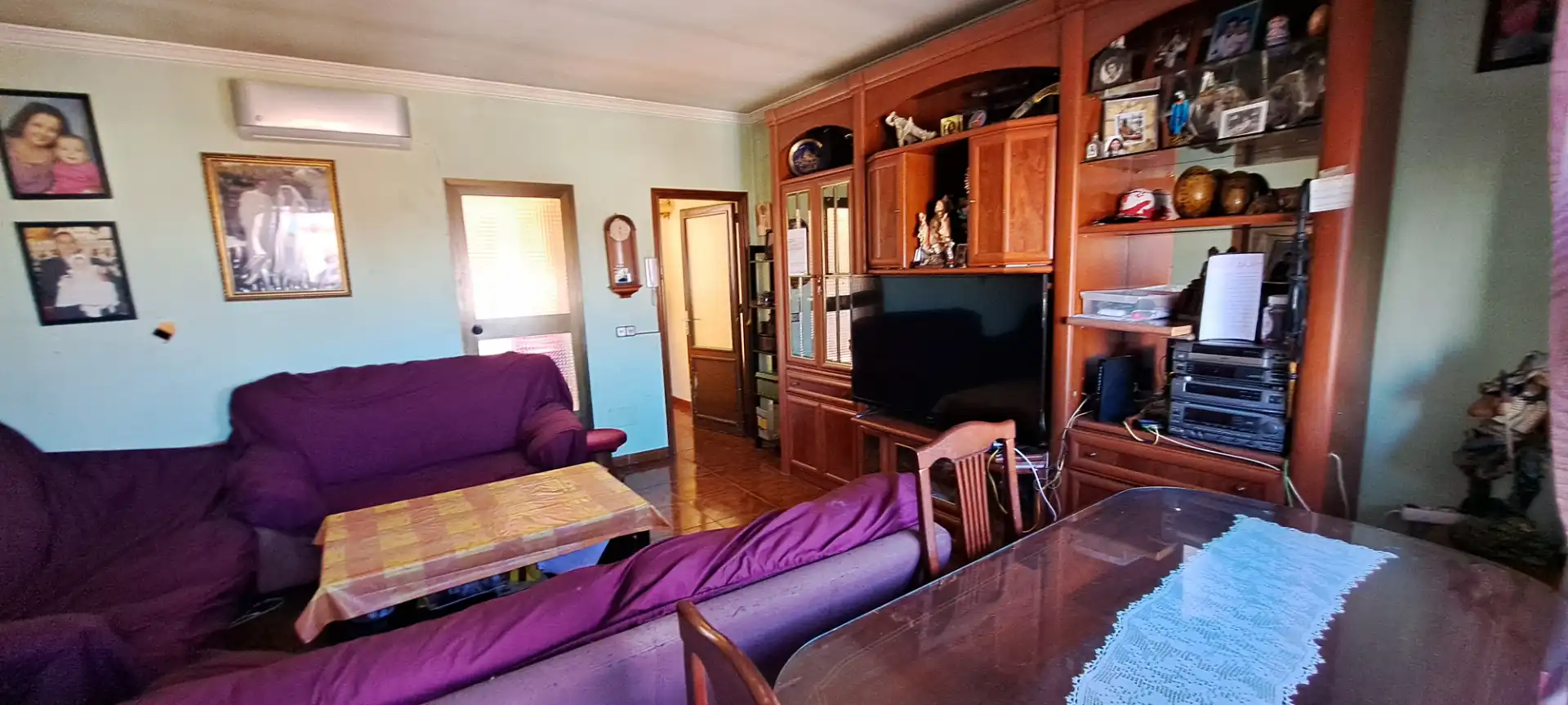 Sala d'estar de Casa o xalet en venda en Fuente El Saz de Jarama amb Calefacció i Terrassa