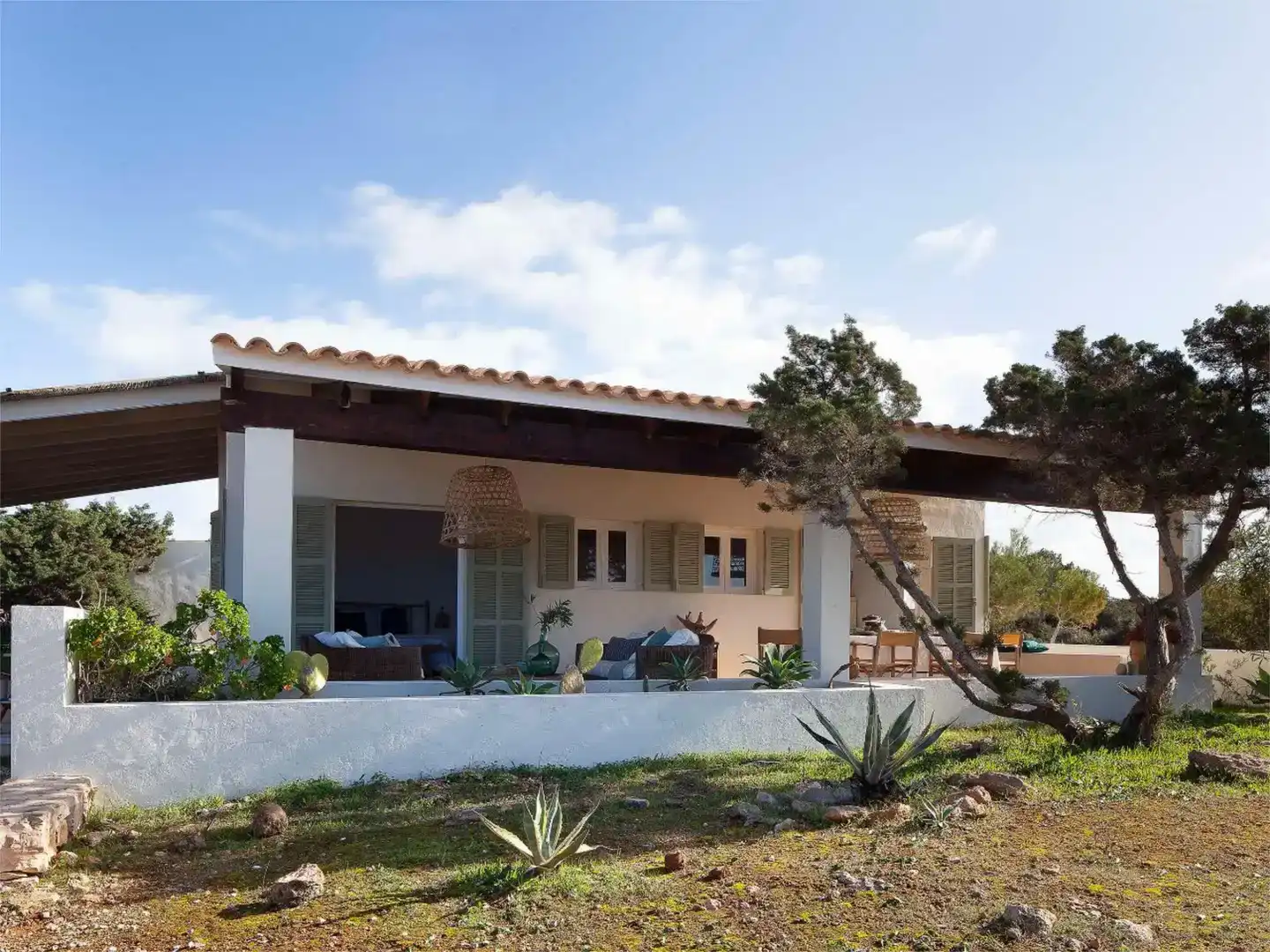 Vista exterior de Casa o xalet en venda en Formentera amb Aire condicionat