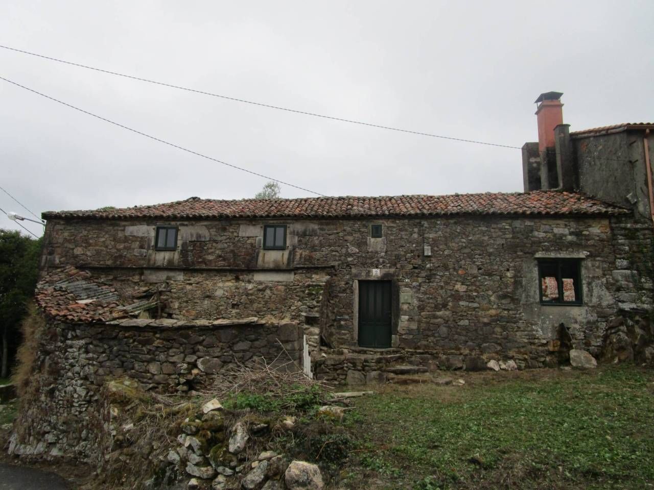 Vista exterior de Casa o chalet en venta en Sobrado (A Coruña)