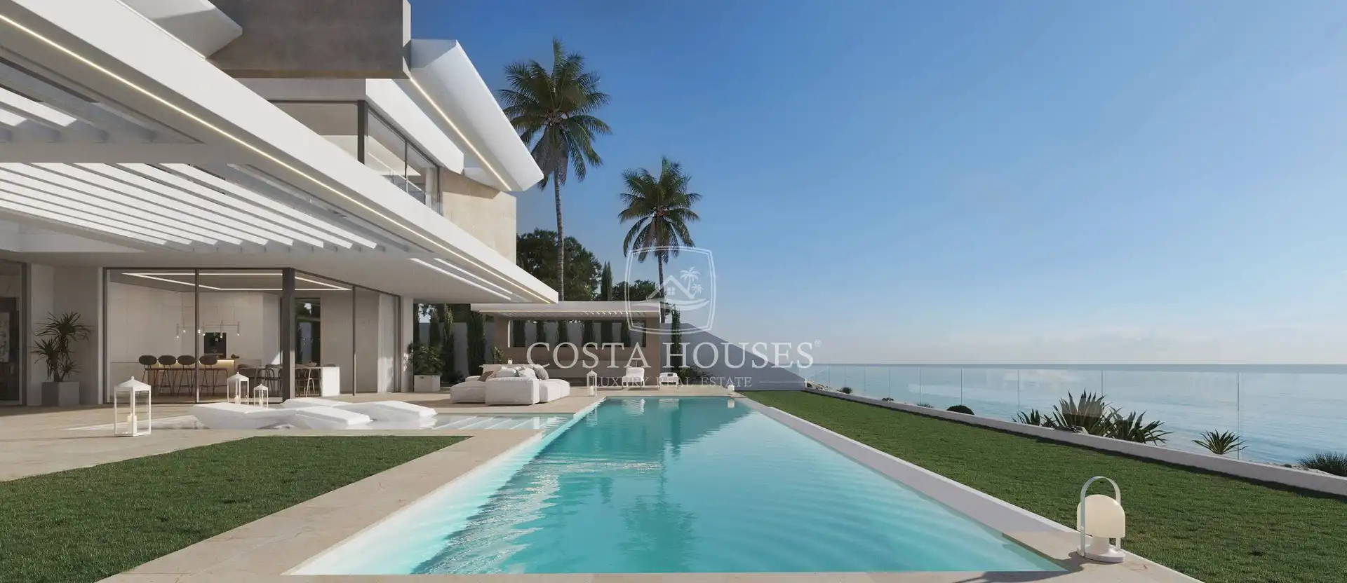 Vista exterior de Casa o xalet en venda en Jávea / Xàbia amb Aire condicionat, Jardí privat i Terrassa