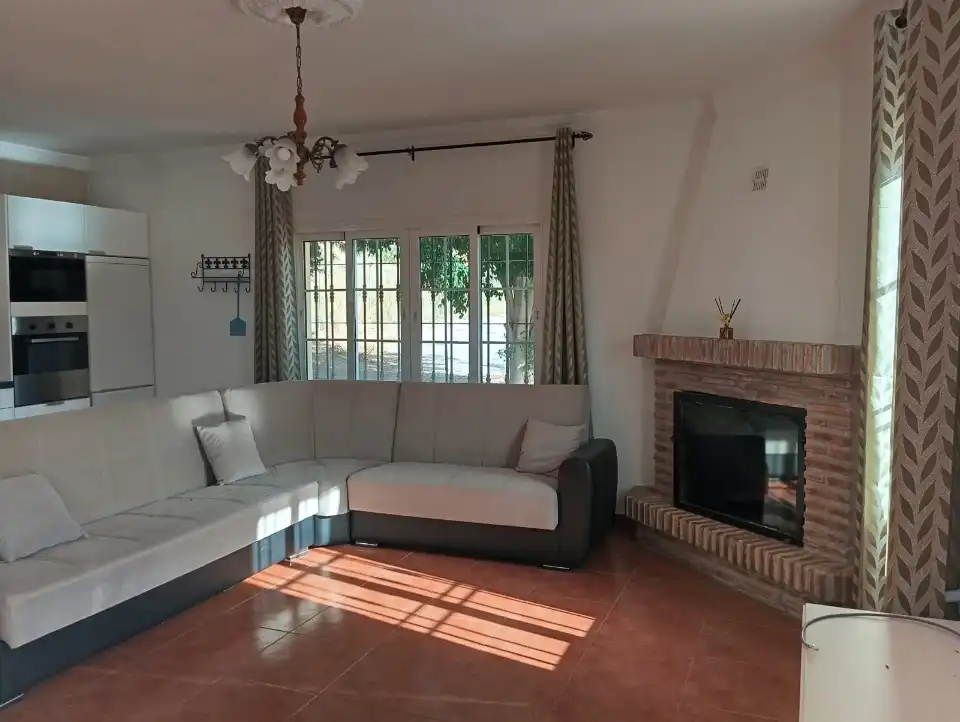 Living room of Houses for sale in Nerja  with Heating, Terrace and Swimming Pool
