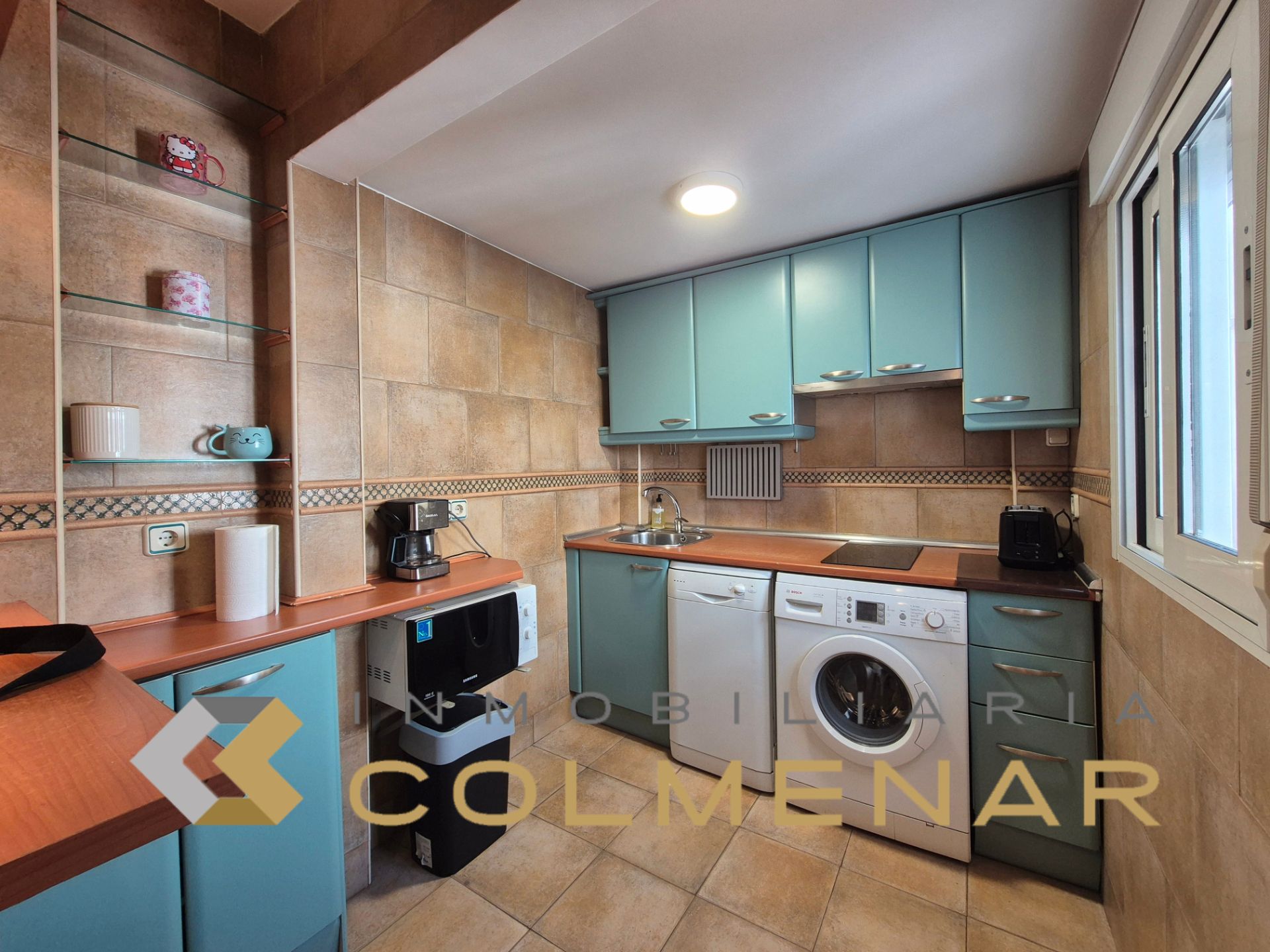 Kitchen of Attic to rent in  Madrid Capital  with Heating, Terrace and Furnished