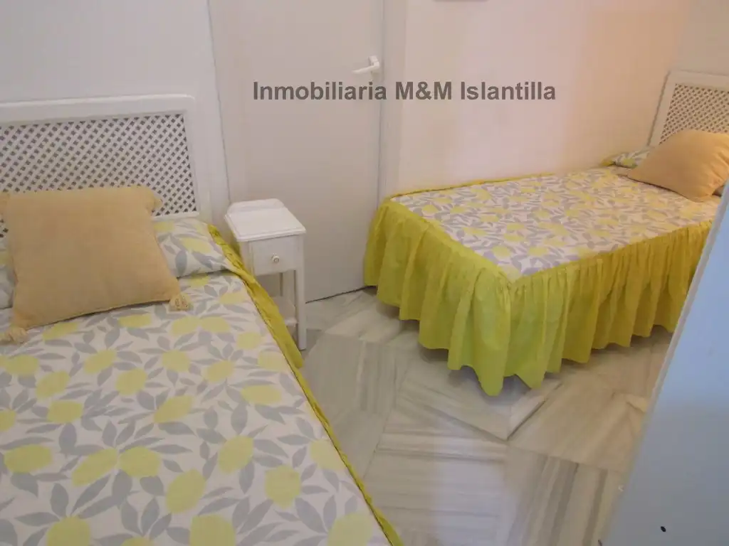 Bedroom of Apartments for sale in Islantilla  with Air Conditioner, Private garden and Terrace