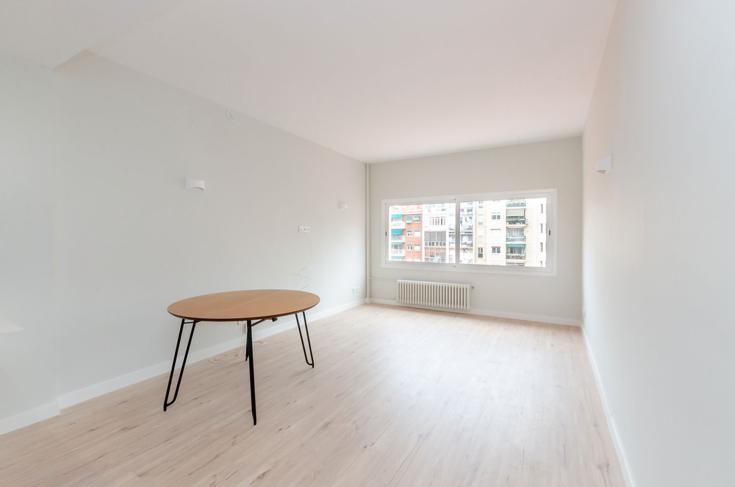 Living room of Flat to rent in  Barcelona Capital  with Air Conditioner, Heating and Parquet flooring