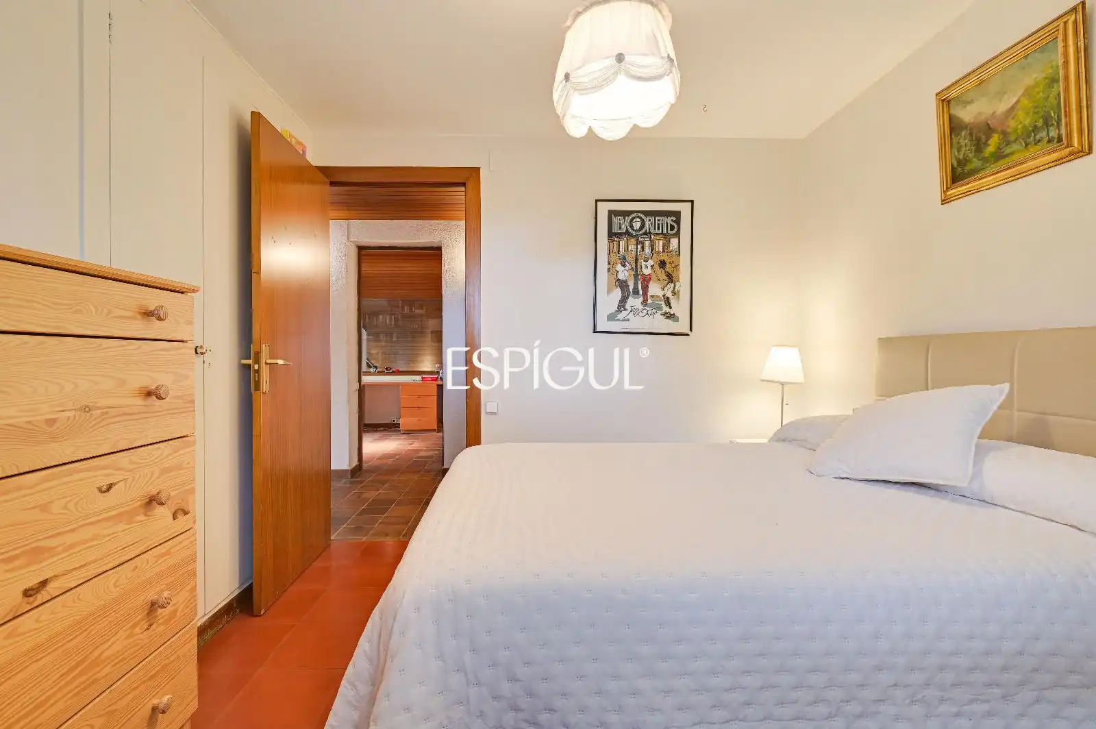 Schlafzimmer von Haus oder Chalet zum Verkauf in Cerdanyola del Vallès mit Klimaanlage, Heizung und Terrasse