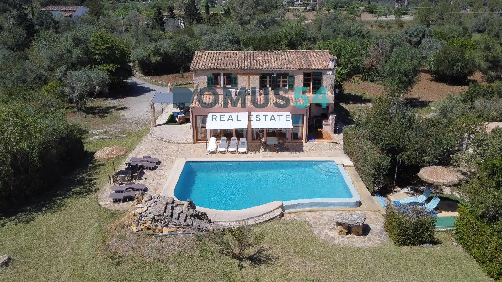 Exterior view of Country homes for sale in Pollença  with Air Conditioner, Heating and Swimming Pool