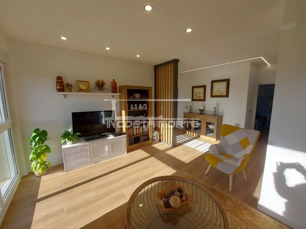 Living room of Houses for sale in Carnota  with Heating, Private garden and Terrace