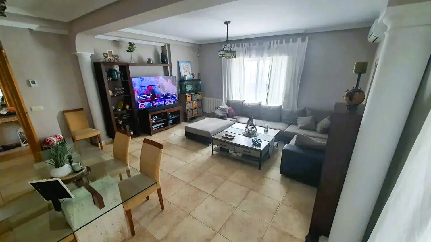 Wohnzimmer von Haus oder Chalet zum Verkauf in Barcience mit Klimaanlage, Heizung und Privatgarten