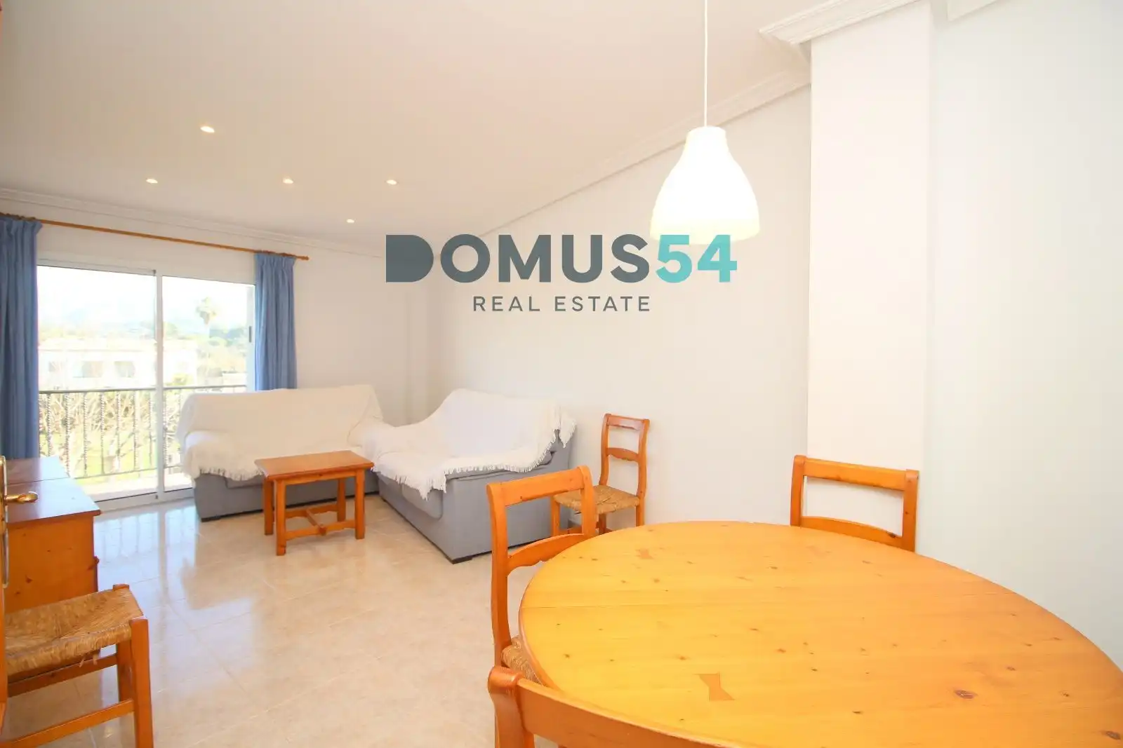 Esszimmer von Wohnungen zur Miete in Alcúdia mit Klimaanlage, Terrasse und Ofen