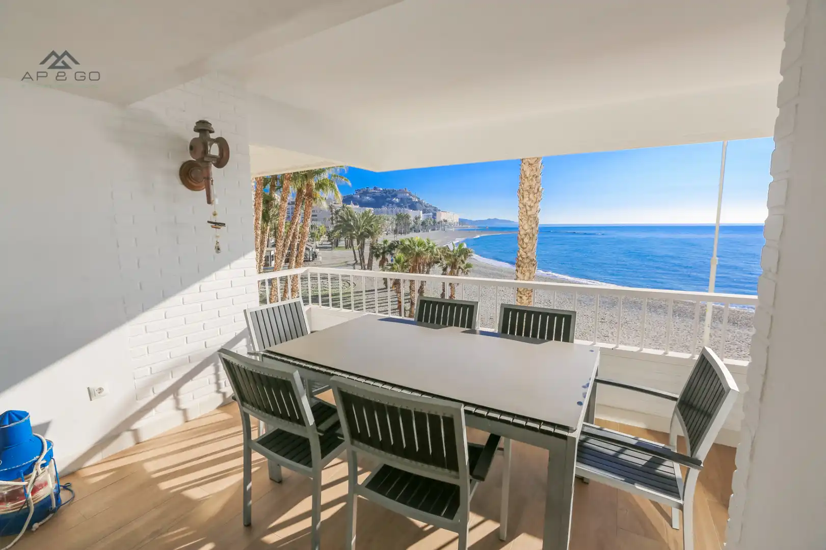 Terrasse von Wohnung zur Miete in Almuñécar mit Heizung, Terrasse und Möbliert