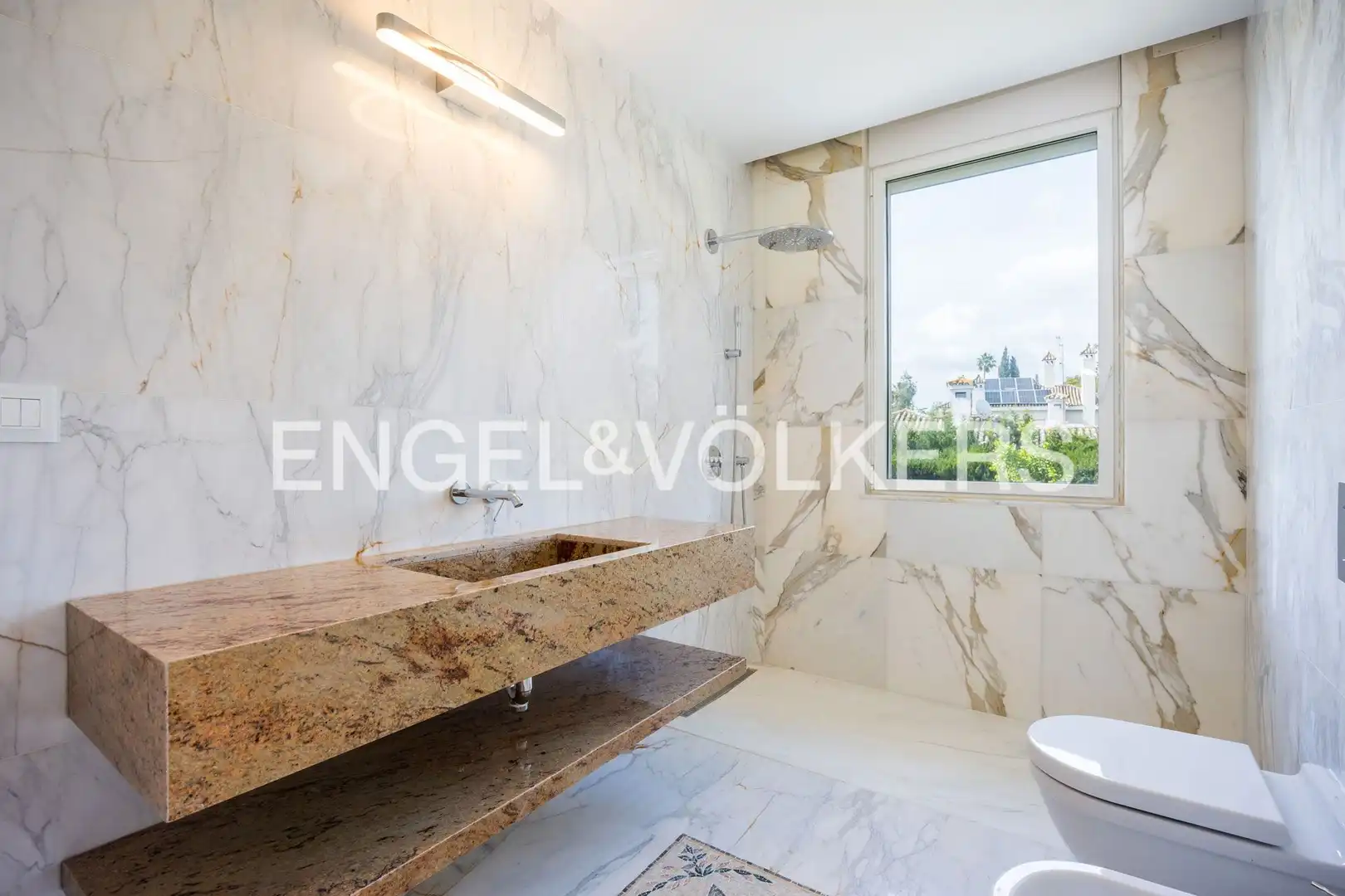 Baño de Finca rústica en venta en Jerez de la Frontera con Aire acondicionado, Calefacción y Jardín privado