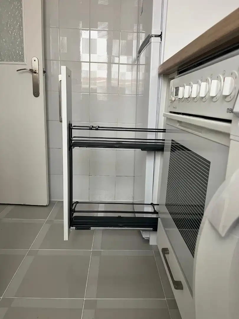 Kitchen of Flat for rent in Zaragoza  with Heating, Furnished and Oven